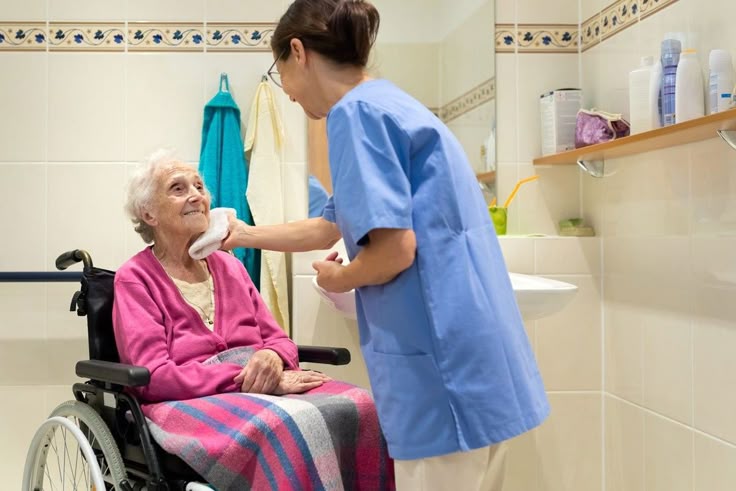 Personal Care Services — Godgift Haven caregiver providing personal care services to a client at home